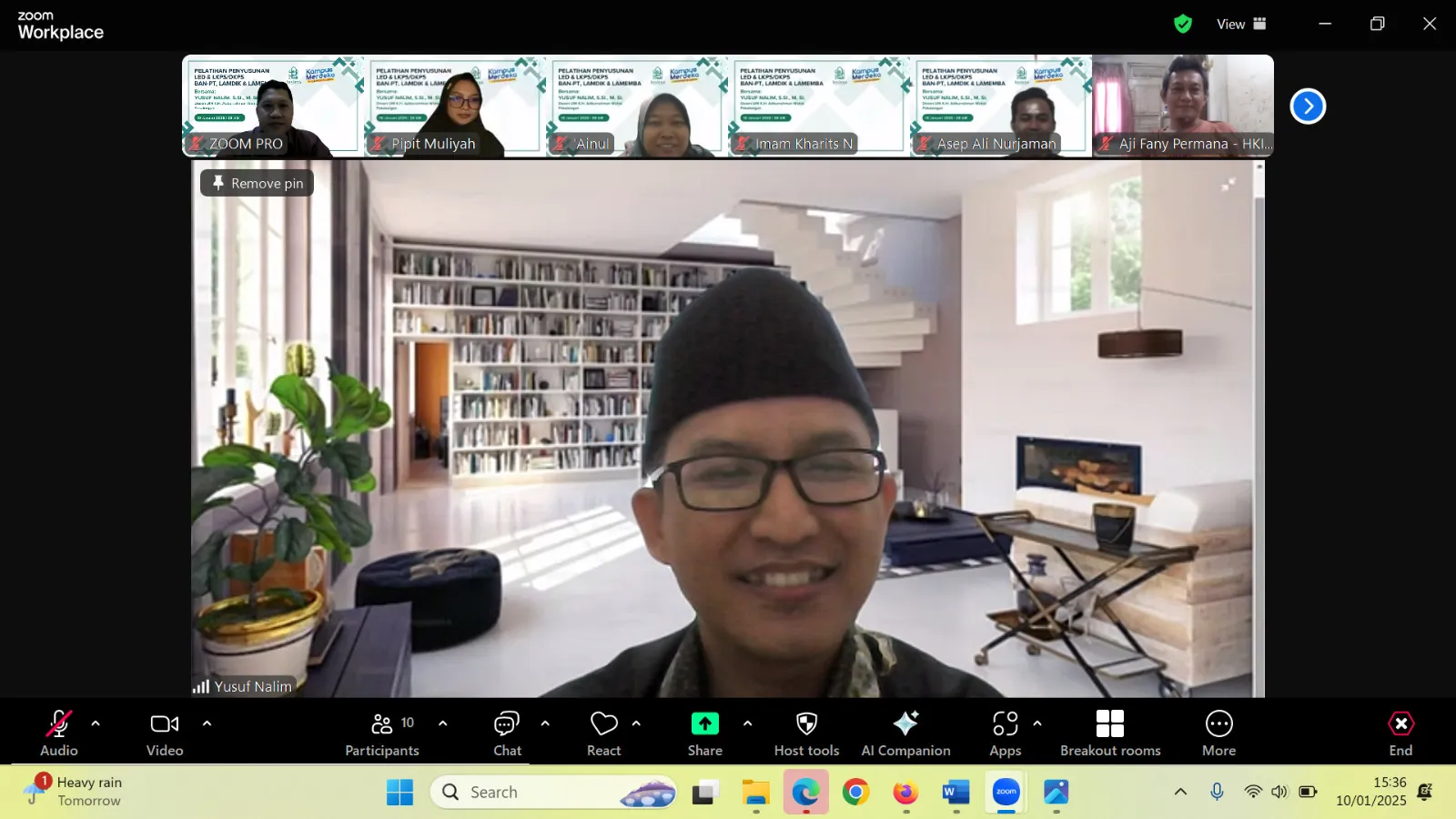 INSIMA KH. Sufyan Tsauri Majenang Gelar Pelatihan Penyusunan LED dan LKPS/DKPS untuk Penguatan Kapasitas Dosen dalam Akreditasi Prodi Pelatihan Penyusunan LED dan LKPS